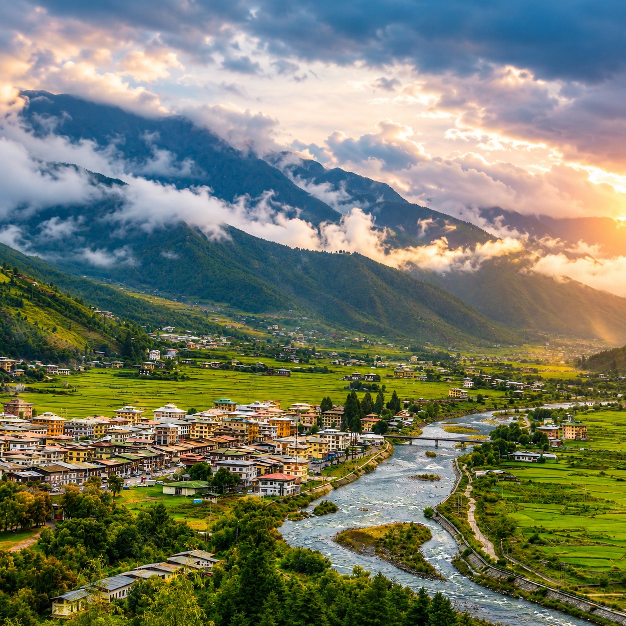 De Support Tourism Services - Bhutan - Paro Tour