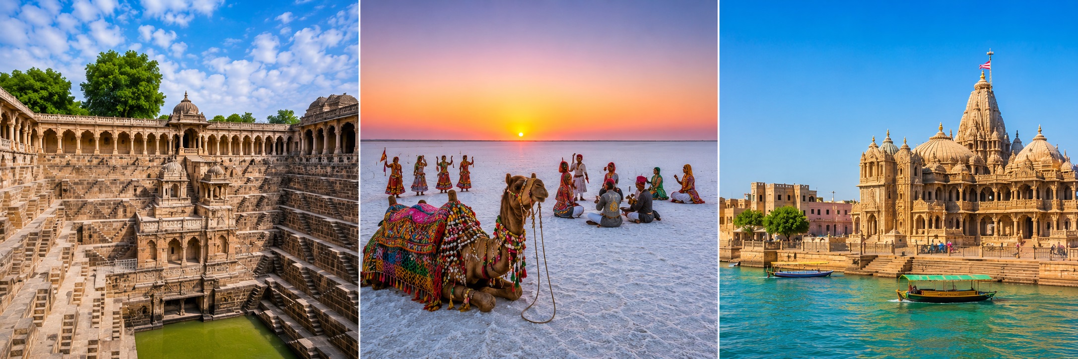 Gujarat Luxury Heritage Trail | Dwarka, Kutch and Cultural Wonders